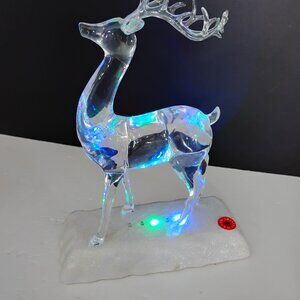 Light-Up Musical Reindeer Decoration